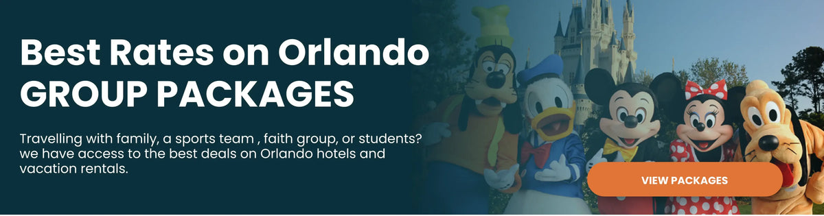 Orlando vacation group package deals, we promise to have the best deals.