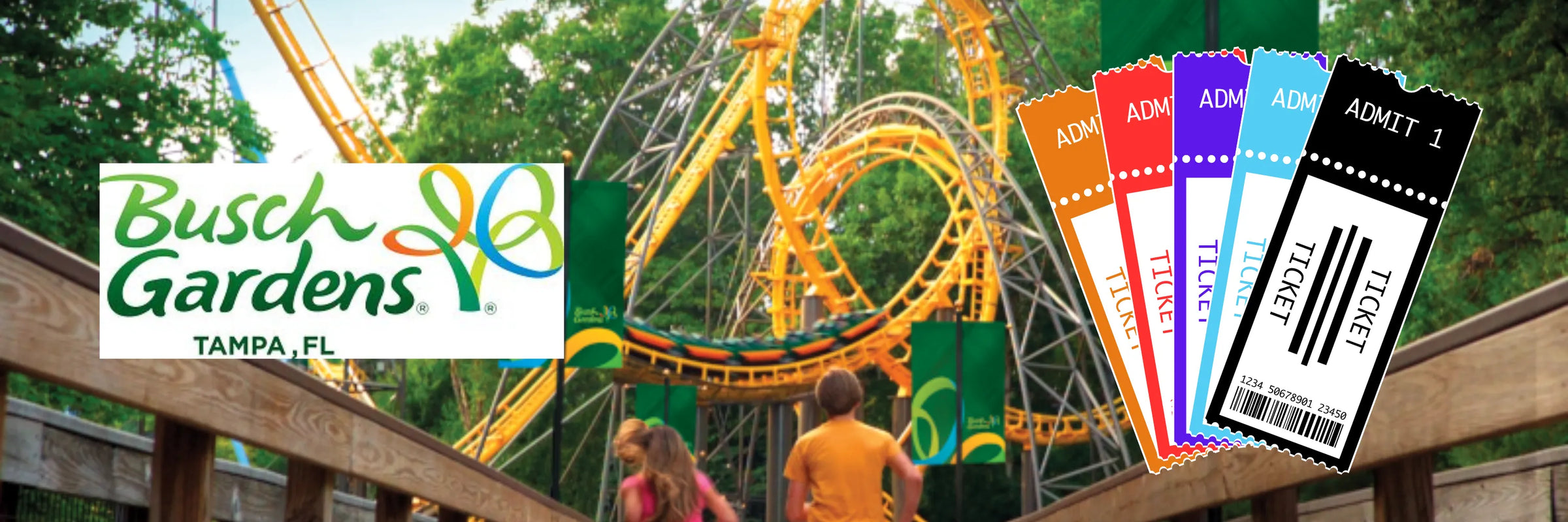 Busch Gardens Discount tickets best deals are here