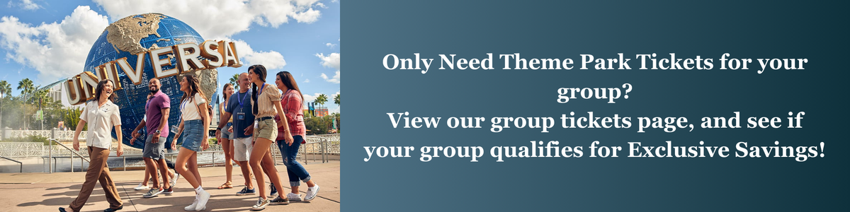 Orlando Group Vacation theme park ticket specials we got what you are looking for.