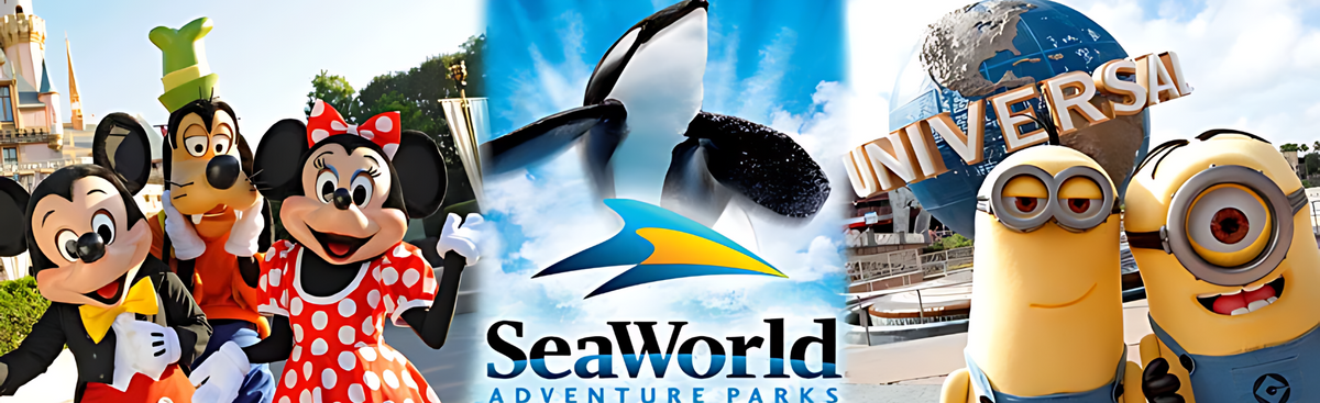 Looking for tickets to Disney World, SeaWorld, or Universal Orlando? Check out our great savings.