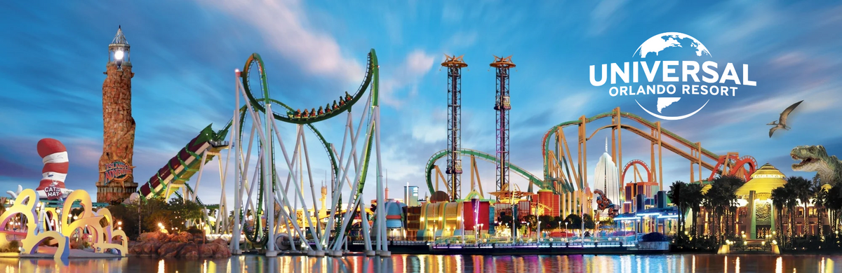 Universal Studios Orlando theme park with great rides and attractions.